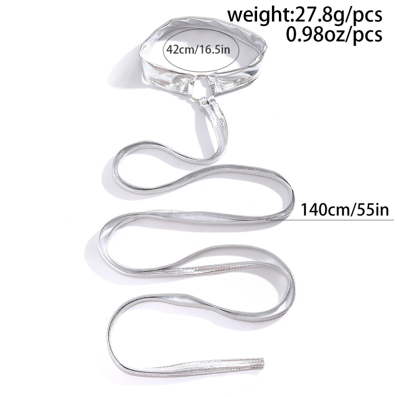 Anklet za gležanj za žene s minimalističkim stilom, od aluminijske legure, geometrijski dizajn, ljetna verzija 2024