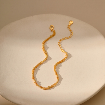 Narukvica za gležanj s retro stilom, bakar, brend Star lattice, model XYS-010