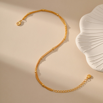 Narukvica za gležanj s retro stilom, bakar, brend Star lattice, model XYS-010