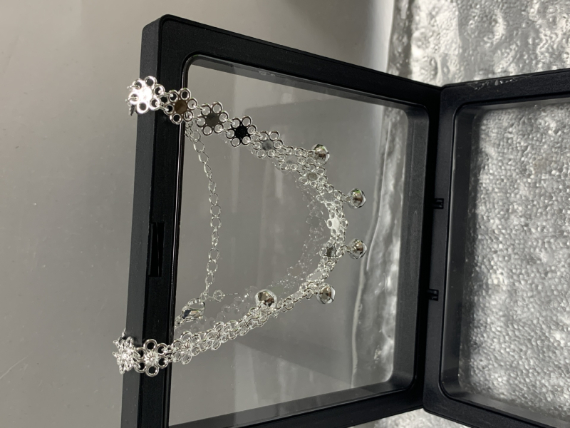 Brățară de gleznă cu stil etnic, din aliaj, clopoțel, fără încrustări