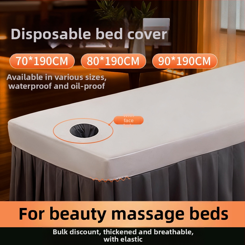 Jin zhuo vienkartinis lovos uždangalas grožio salonui, neaustas medžiagos, prekės ženklas Jin zhuo, vienkartinės paklodės