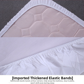 Hotel gumis lepedő – satin szövésű poliészter, csíkos minta, reaktív színezés