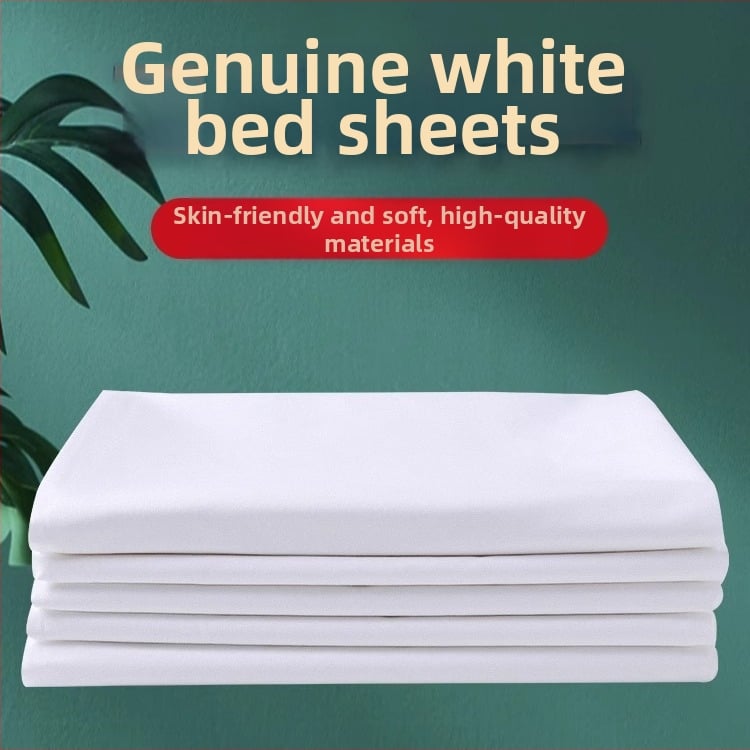 Taiyue gryno medvilnės Twill paklodės, audinio tankis 133x72, 30 siūlų