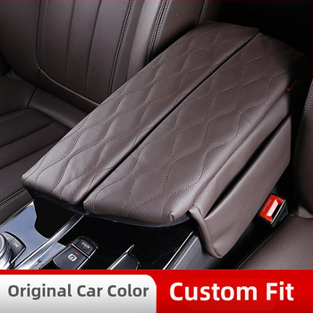 Pad de înălțare din piele pentru cotiera BMW 18-23 Seria 5 6GT | Capac central pentru depozitare | Hui Li, Guangzhou