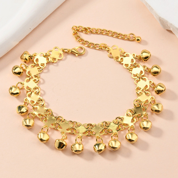 Anklet od legure s drevnim stilom, Jiaoyu, SL143, jesen 2024