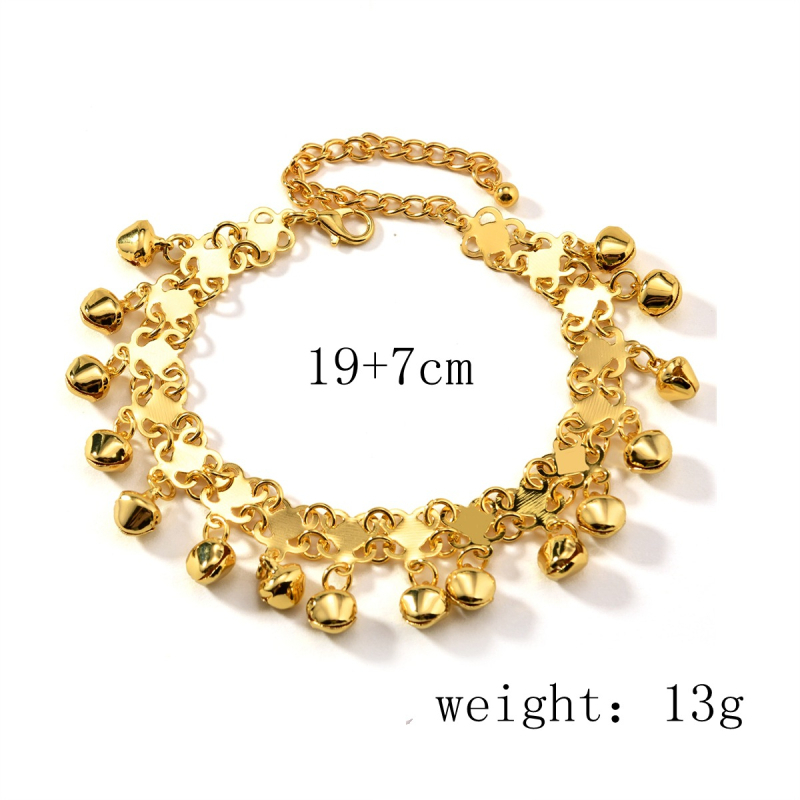 Anklet od legure s drevnim stilom, Jiaoyu, SL143, jesen 2024