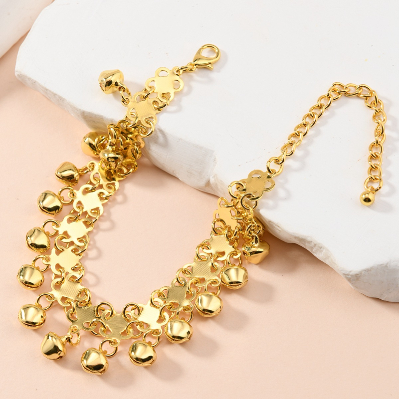 Anklet od legure s drevnim stilom, Jiaoyu, SL143, jesen 2024