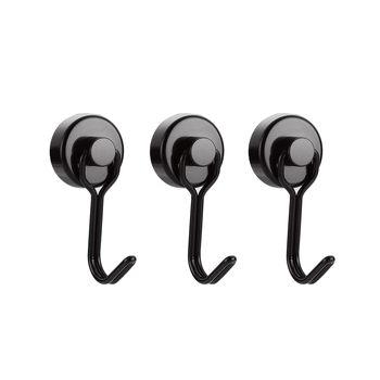 Forogó mágneses akasztó NdFeB-mágnessel és kerek szívófejjel – hűtőszekrényhez, függőleges rögzítés, egységes stílus, 8 kg teherbírás