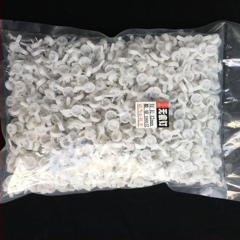 Plastični zidni vješak bez tragova za fotografije i digitalne slike, jedan kuk, nevidljivi držač, nosivost 1–3 kg