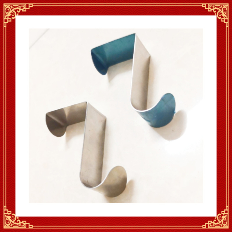 Roostevabast terasest uksekonks 410, Z-kujuline, naelata paigaldus, köögile ja vannituppa, maksimaalne koormus 10 kg