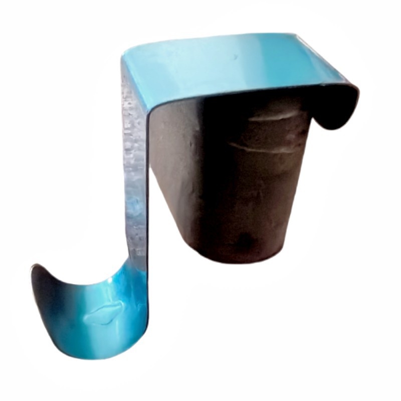 Roostevabast terasest uksekonks 410, Z-kujuline, naelata paigaldus, köögile ja vannituppa, maksimaalne koormus 10 kg