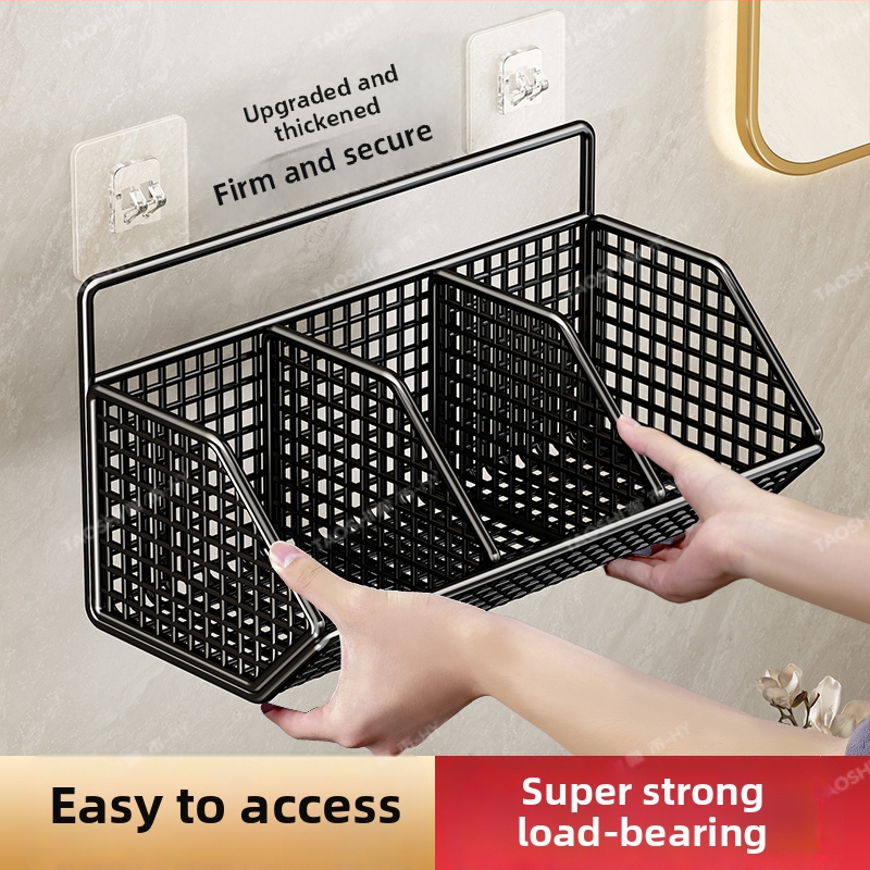 Seinasse paigaldatav köögihoidik, puurimata, mitmekülgne metallist organiseerija sibulale, ingverile, küüslaugule ja maitseainetele, 1 tk