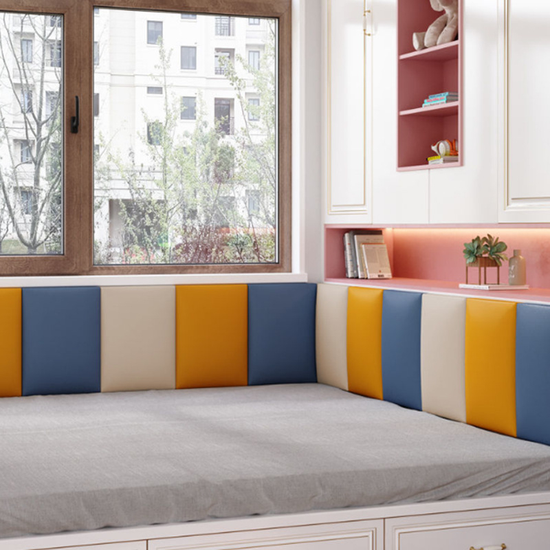 Háttér puha falpanel – Anyag: textil; Stílus: modern egyszerű; Mintázat: egyszínű; Testreszabható