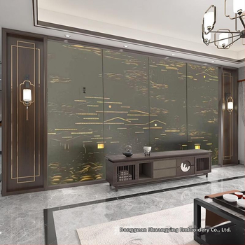 Svetelný panel z umelej kože s reliéfom pre obývaciu izbu a hotel