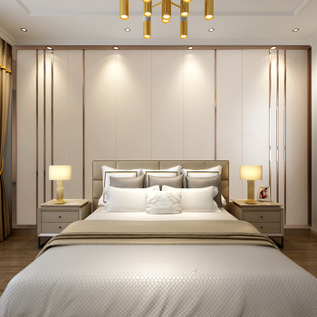 TV hátfal panel fémcsíkokkal, egyszerű modern stílusú nappaliba, modell 9UbCcZQKOqCaD1akqv19cA