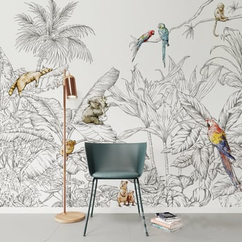 Meiyi μεταξωτή ταπετσαρία τοίχου — ανθεκτική στην υγρασία, νέος κινέζικος στυλ, μοτίβο διακόσμησης, premium