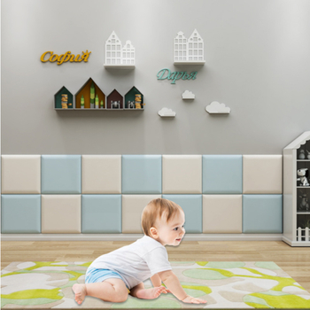 3D párnázott beltéri falpanel – alap bőrszivacs, mediterrán stílus, Yangbang, alkalmas nappalira, hálószobára, dolgozószobára