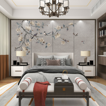 Dekk dekoratív fali panel – Új kínai stílus, táj hímzés, műbőr, Gold Balance márka