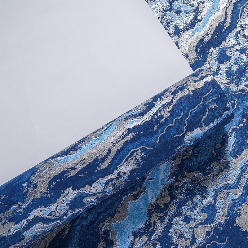 Ταπετσαρία τοίχου – 3D ανάγλυφος μοτίβο νεφών; Υλικό: μη υφαντό ύφασμα; Δόμηση: τρία στρώματα; Στυλ: Νέο κινεζικό στυλ; Διακοσμητικό μοτίβο