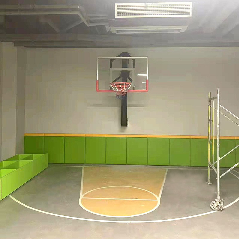 Önmagával ragadó falvédő párna – ütésvédelmi falvédő edzőtermekbe, kosárlabda csarnokokba, óvodákba és Taekwondo termekbe, egyszínű minta