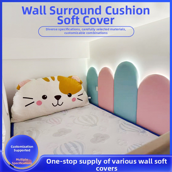 Panel na stenu pri posteli s vyhradeným LED kanálom – moderný minimalistický dizajn, jadro z kože a peny