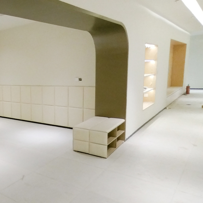 Óvodai falvédő, puha párnázott panel, öntapadó, ütésvédő, egyszínű minta, testreszabható