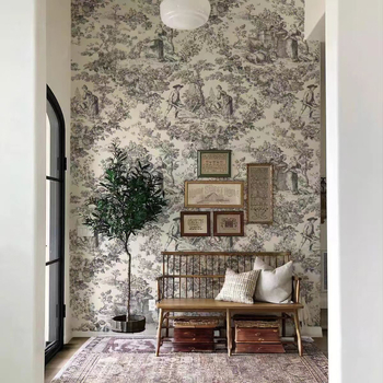 Tapet pentru perete Orange art mural — anti-murdărire, fibră sintetică, stil simplu și modern, produs premium