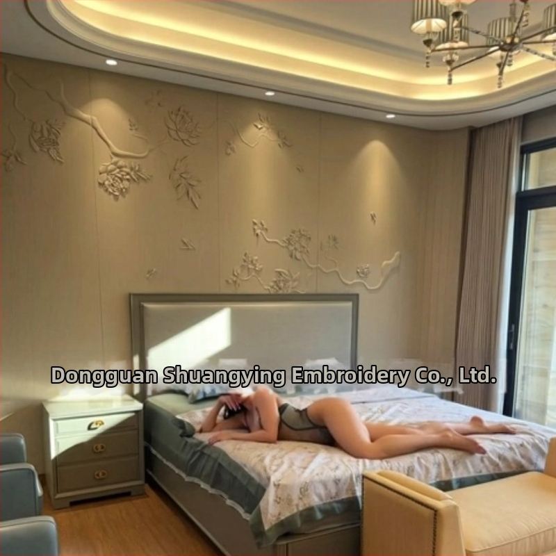 Fona sienas panelis ar mākslīgās ādas tekstūru, vienkāršs un mūsdienīgs stils, ainavas motīvs, pielāgošana pieejama, piemērots dzīvojamai istabai, guļamistabai, studijai, restorānam