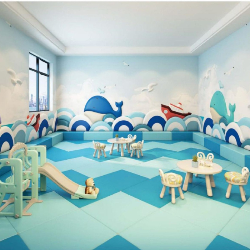 PU szövetes falvédő, rajzfilmszerű dizájn; Anyag: PU szövet; Minta: rajzfilm/animáció; Testreszabás: igen; Alkalmas osztályteremnek, kosárlabda pályának és gyerekszobának