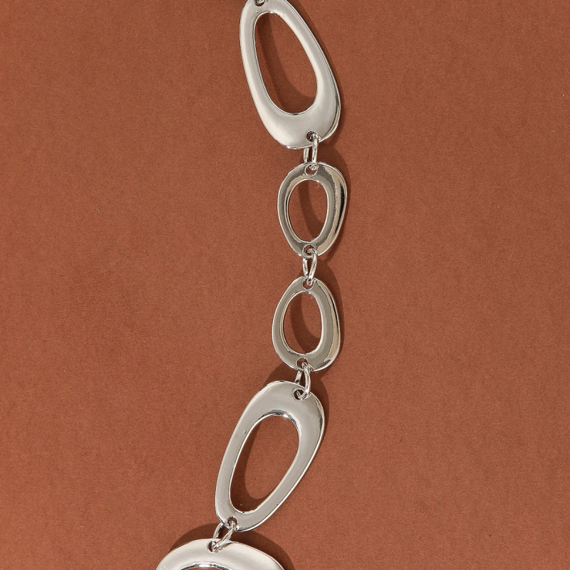 Fém deréklánc uniszex számára — Dekoratív testlánc, szabadidő stílus