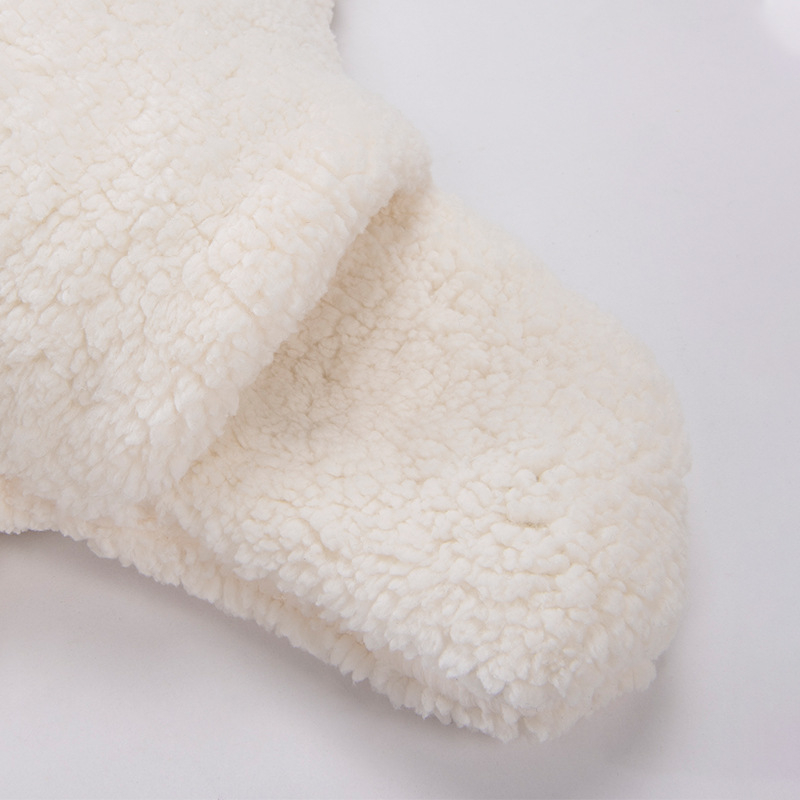 Kūdikių miego chalatas iš velūro audinio, pluošto užpildas, cartoon dizainas, kojų smūgių apsauga, tinka kūdikiams ir mažiems vaikams