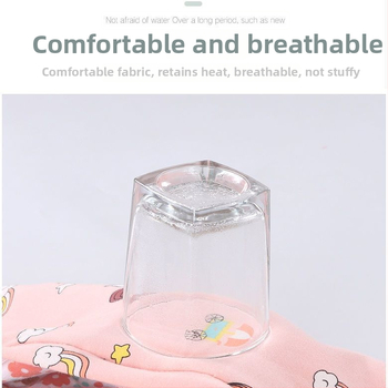 Medvilninis žieminis kūdikio miego maišelis su atskirtomis kojomis ir storesniu užpildymu