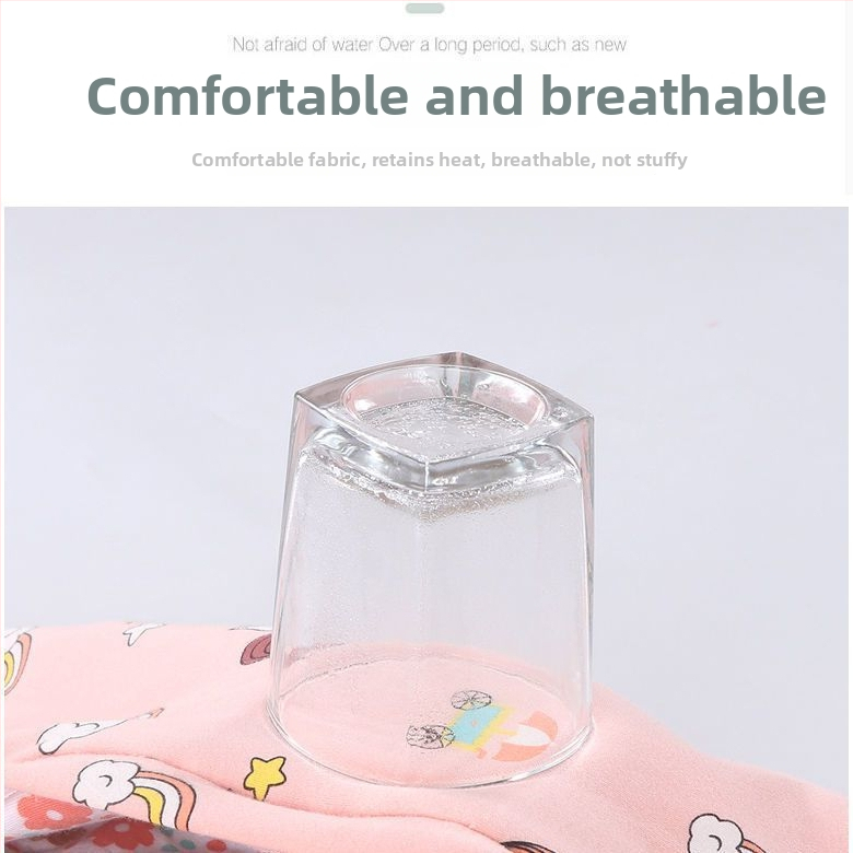 Kokvilnas ziemas bērnu guļammaiss ar atdalītiem kājiņām un biezāku pildījumu