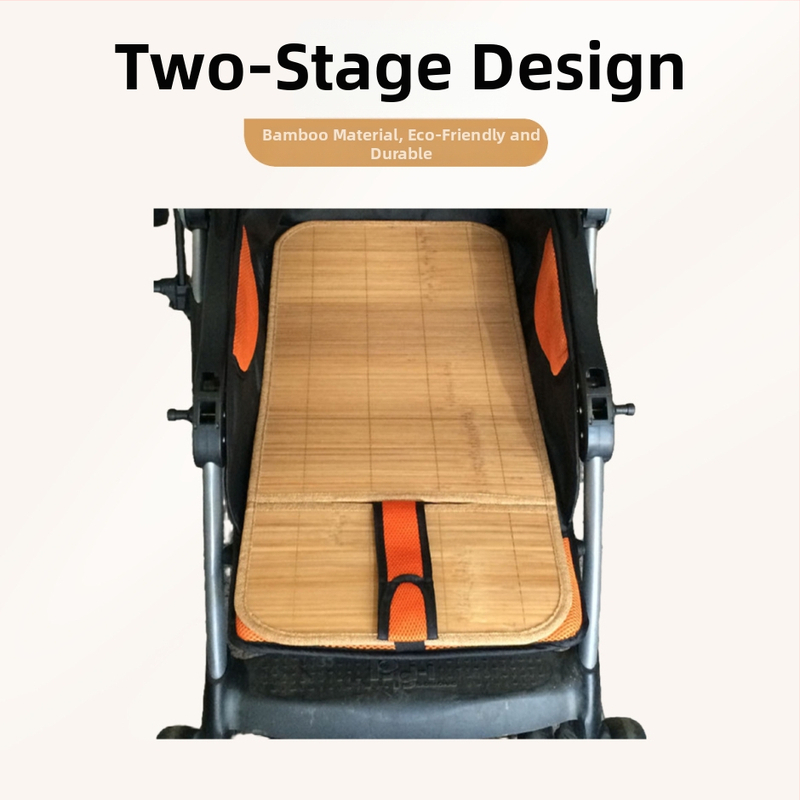 Dzesēšanas sēdekļa spilvens bērnu ratiem – bambusa materiāls, piemērots 1–2 gadus veciem, individuāla apstrāde