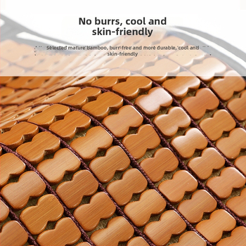 Covoraș pentru cărucior de bebe – bambus + Ice Silk, respirabil, cu două fețe