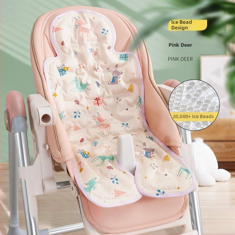 Saltea de răcire cu perle de gheață pentru sugari și copii – potrivită pentru cărucioare și scaune de masă, vară universal