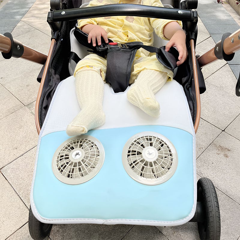 Covoraș pentru căruciorul bebelușului – bumbac respirabil, pentru 0–1 ani, personalizabil