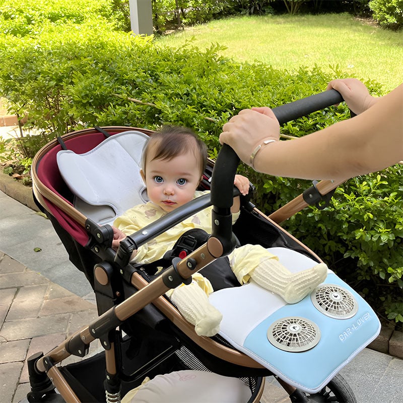 Covoraș pentru căruciorul bebelușului – bumbac respirabil, pentru 0–1 ani, personalizabil