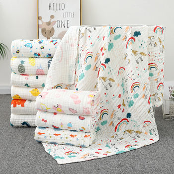 Kūdikių rankšluostis iš 100% medvilnės, 200–300 g, spausdinimas ir Jacquard