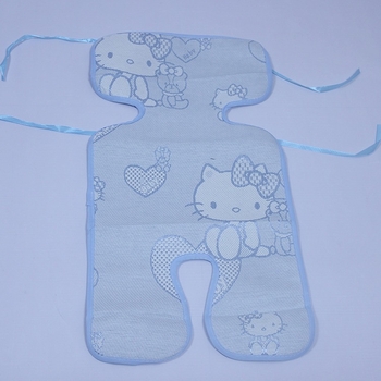 Covor pentru căruciorul bebelușului din fibră de bambus crud, procesare personalizabilă, potrivit pentru 0–6 ani, suport distribuție într-un singur piesă