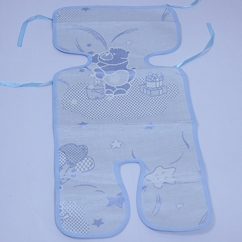 Covor pentru căruciorul bebelușului din fibră de bambus crud, procesare personalizabilă, potrivit pentru 0–6 ani, suport distribuție într-un singur piesă