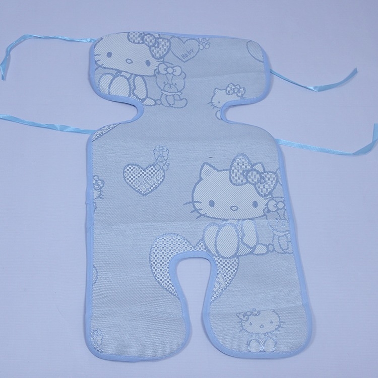 Covor pentru căruciorul bebelușului din fibră de bambus crud, procesare personalizabilă, potrivit pentru 0–6 ani, suport distribuție într-un singur piesă