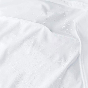 Vandeniui atsparus lovos užtiesalas su pilnu 6 pusių dengimu, kvėpuojantis, iš cheminio pluošto, 300-500 g/m².