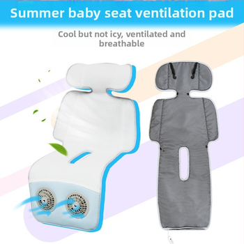 Perne de șezut ventilate pentru cărucior – material bumbac, personalizabil, potrivit pentru 0–1 ani