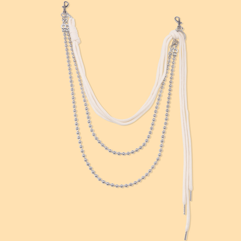 Lanț de talie din metal, unisex, cu mai multe inele, personalizabil, Baozhi Jewelry, lansare primăvara 2025
