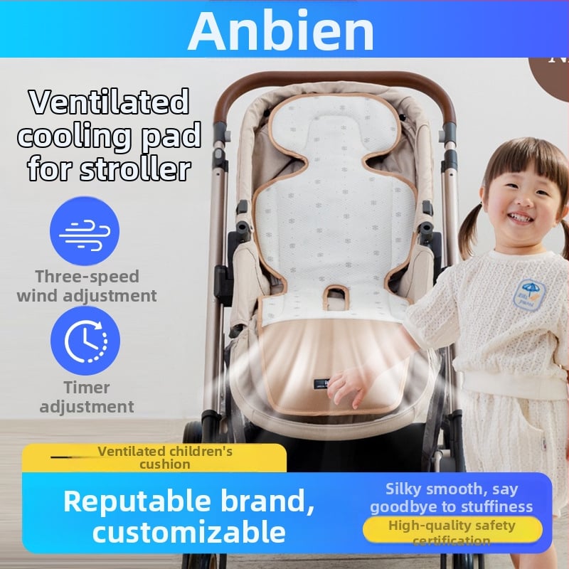 Covoraș Ambien pentru cărucior de bebeluș – Personalizabil, materiale: poliester, polipropilenă, ABS; destinat copiilor 0–4 ani; poziție: bebeluș