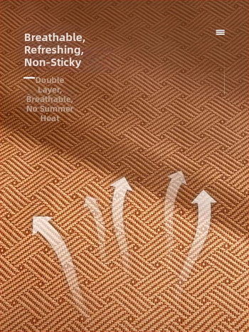 Covoraș din fibră de celuloză pentru bebeluși și copii — pliabil, pentru o singură persoană, dual-use, vară pentru internat și acasă