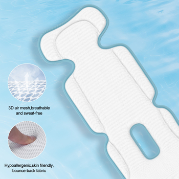 Panergy Pad de răcire pentru căruciorul bebelușului, din fibre de bambus, cu panou de ventilație și ventilatoare USB duale – Pernă respirabilă de vară pentru 0-6 ani și scaun auto