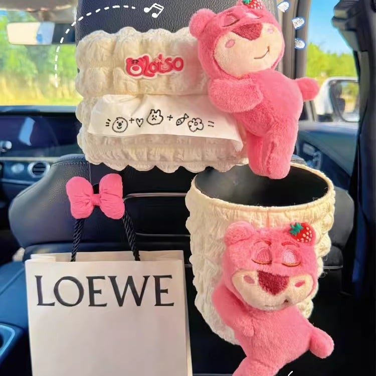 Cutie de depozitare din piele pentru spatele scaunului, design suspendat, funcție personalizabilă