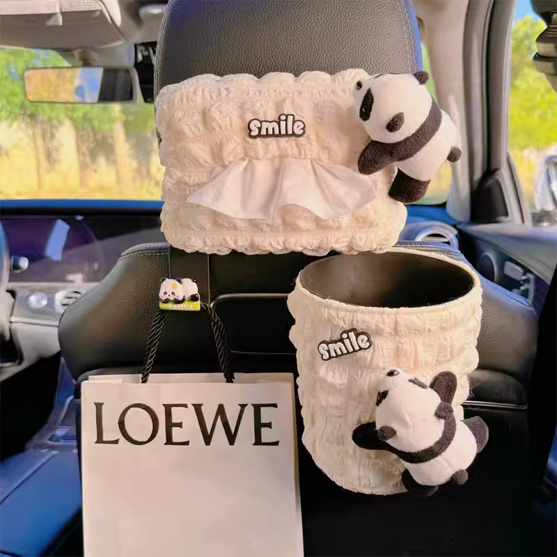 Cutie de depozitare din piele pentru spatele scaunului, design suspendat, funcție personalizabilă